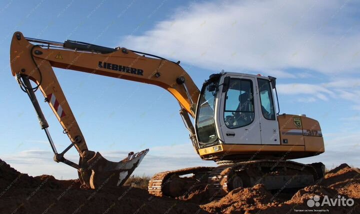 Аренда гусеничного полноповоротного экскаватора