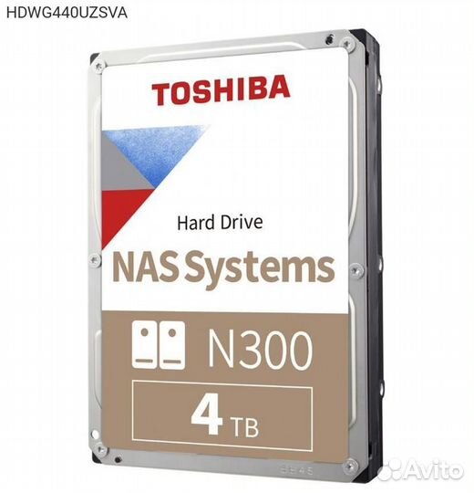 Диск HDD Toshiba N300 SATA III (6Gb/s) 3.5