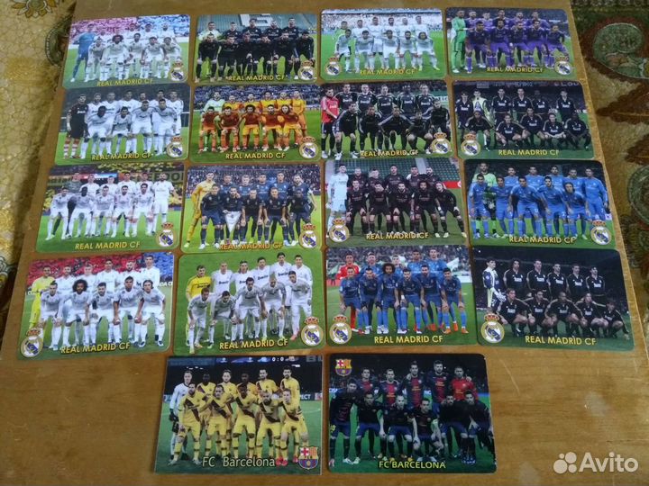 Календарики Реал Мадрид+