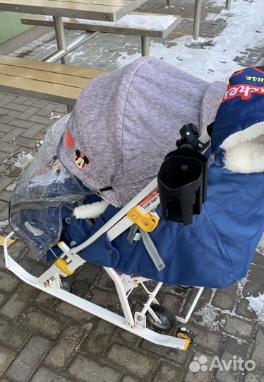 Коляска санки disney