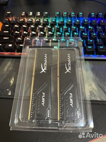 Оперативная память ddr4 hyperx fury 8gb
