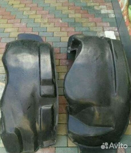 Подкрылки на Land Cruiser 100 пара