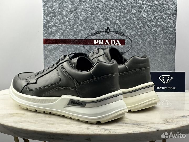 Кроссовки Prada мужские кожаные