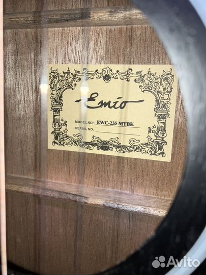 Акустическая гитара Emio EWC-235 mtbk