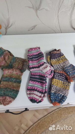 Носки вязаные