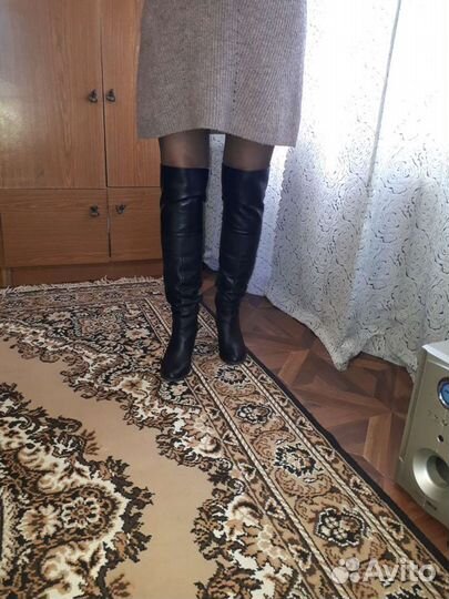Сапоги высокие ботфорты