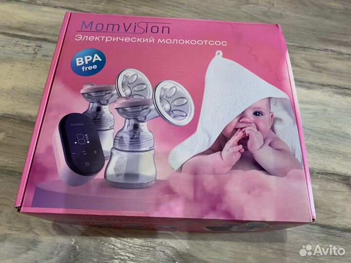 Двухфазный молокоотсос momvision