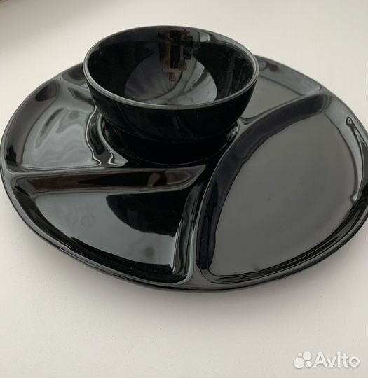 Менажница с Соусником керамика d23 см