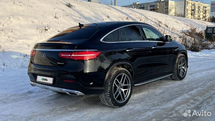 Mercedes-Benz GLE-класс Coupe 3.0 AT, 2018, 117 000 км