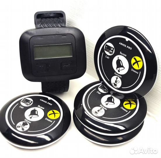 Кнопка вызова персонала, официанта, кальнщика