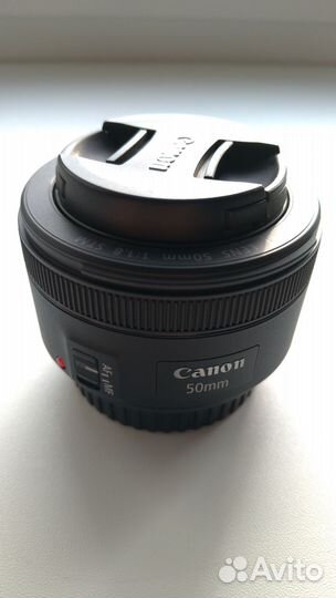Объектив Canon ef 50 1.8 stm