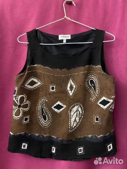 Оригинальный редкий топ в стиле бохо, хиппи