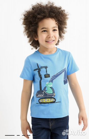 Футболки на мальчика, 122 размер, C&A