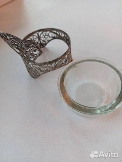 Солонка мельхиор СССР