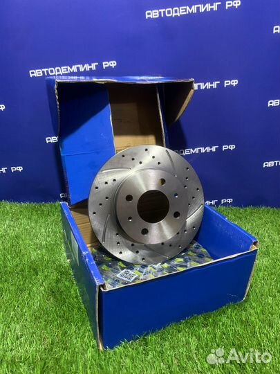 Диск тормозной Hyundai Accent с перфорацией