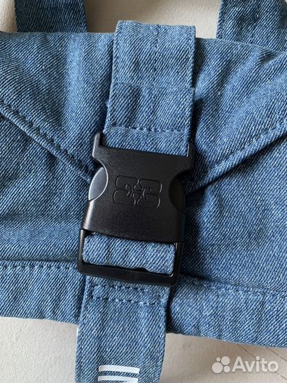 Сумка Ganni Tech mini джинсовая