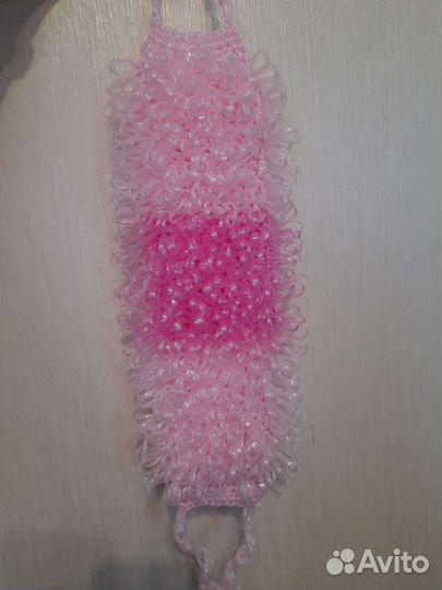 Мочалка ручной работы