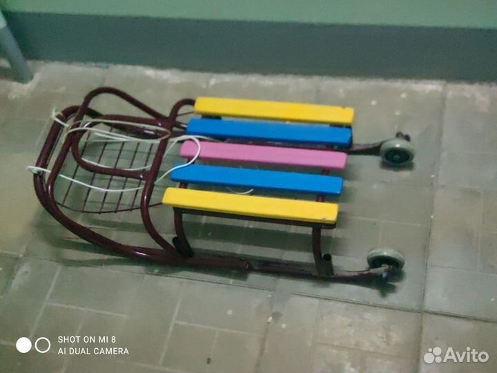 В продаже санки бу