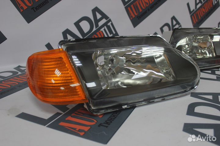 Фары 2114 2113 2115 гладкое стекло