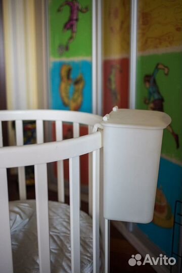 Кроватка-трансформер Ellipsebed