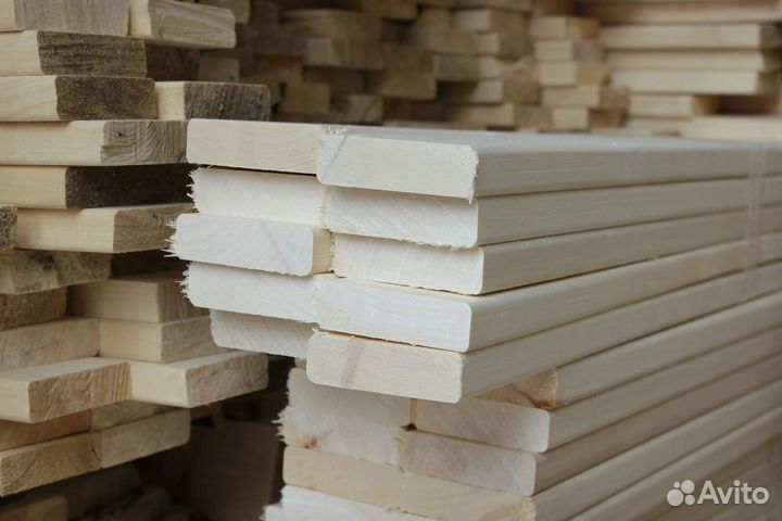 Полок осина сорт В 25*85 1,5м