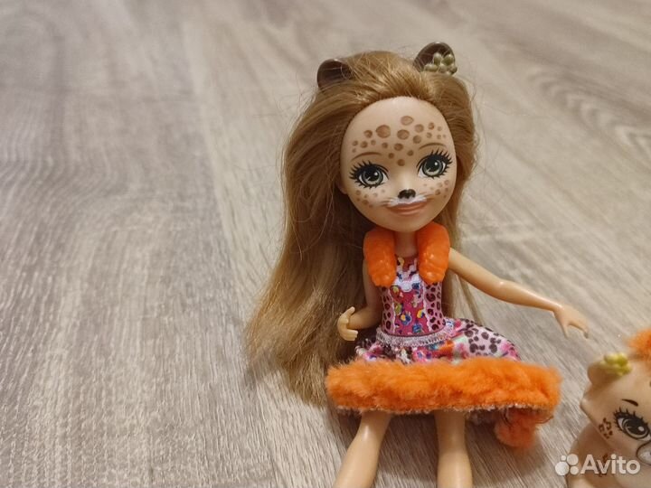 Куклы энчантималс леопард