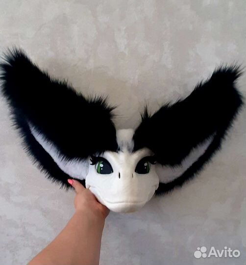 Маска раптора фурсьют black