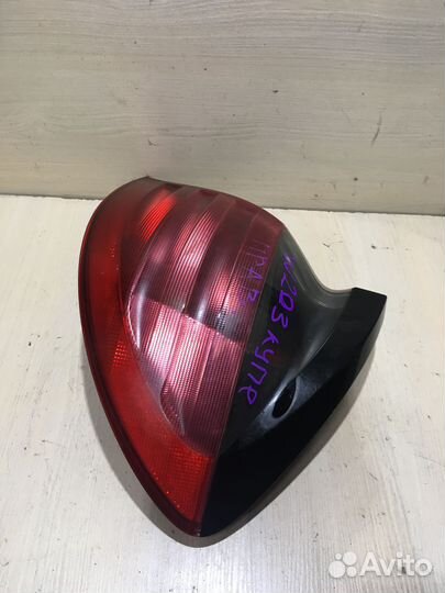 Фонарь задний правый Mercedes W203 sport coupe