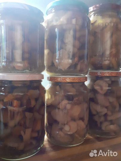 Грибы маринованные