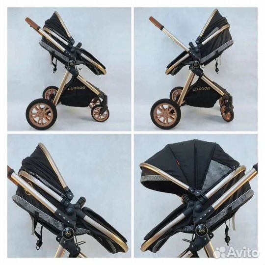 Коляска 2 в 1 luxmom