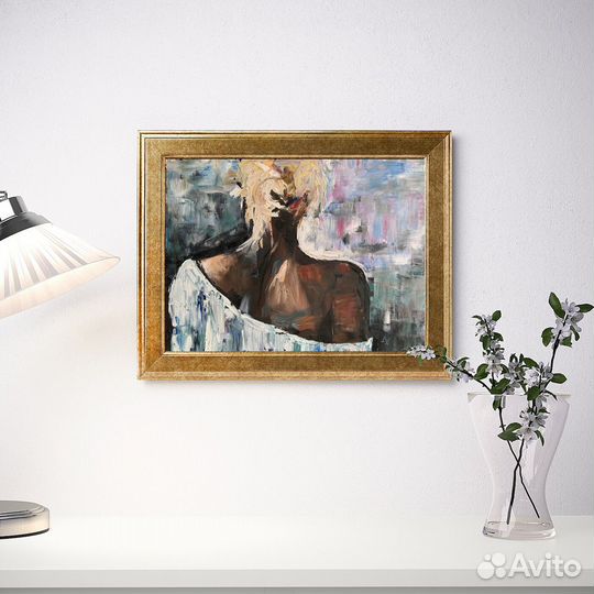 Картина маслом на холсте 