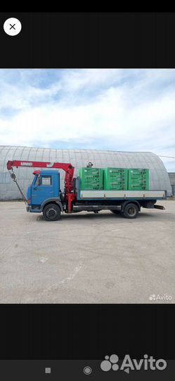 Аренда и услуги манипулятора, стрела 3 т, 8 м, борт 6 т, 5.5 м