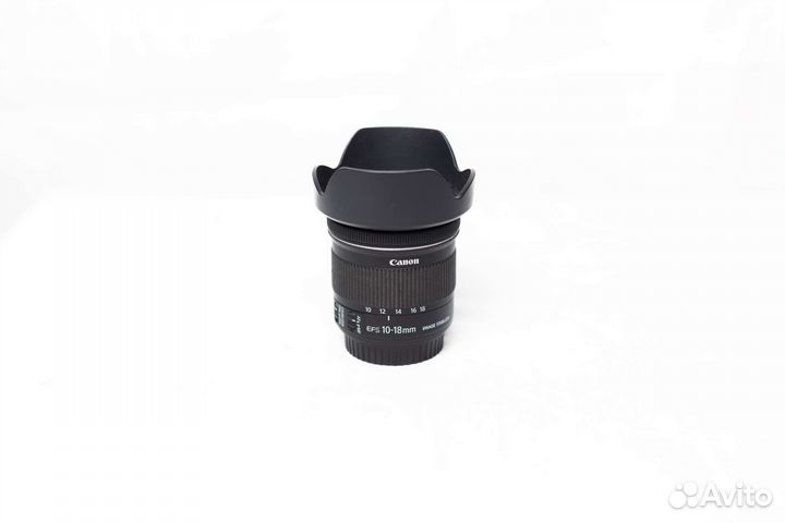 Объектив canon ef-s 10-18 mm f4.5-5.6 IS STM