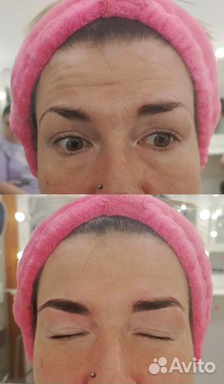 Модель на брови