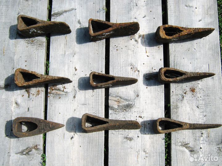 Топоры старинные с копа, под восстановление