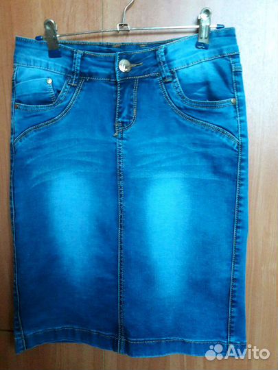 Юбка джинсовая