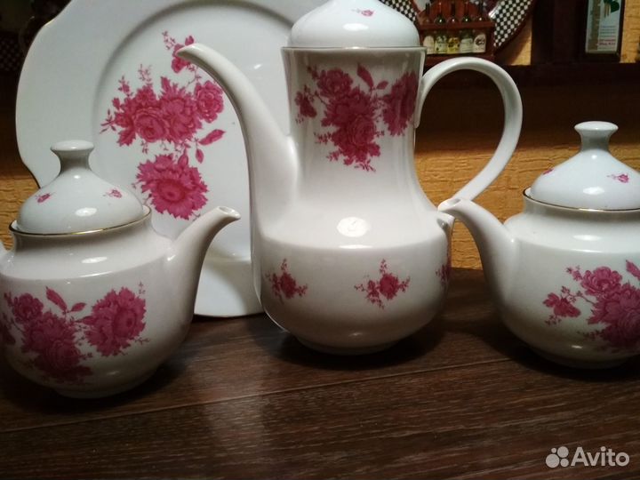 Чайный,кофейный сервиз гдр Kahla