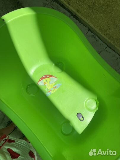 Ванночка для купания с подставкой