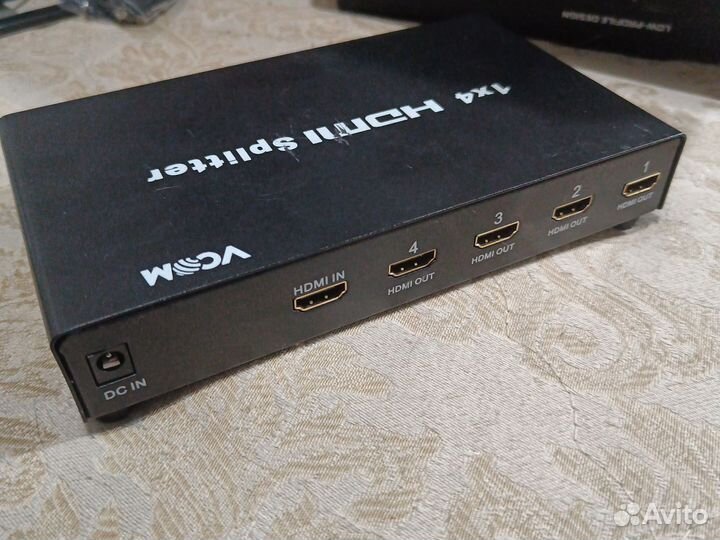 Hdmi сплиттер / разветвитель 1x4