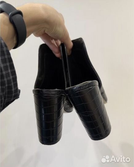 Туфли мюли открытые river island