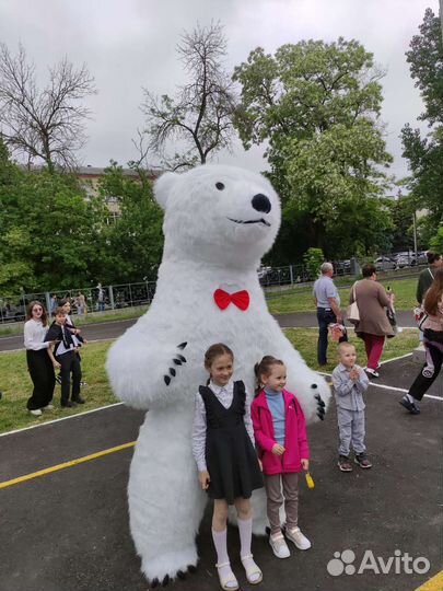 Белый медведь 2.60м, Аэрокостюм