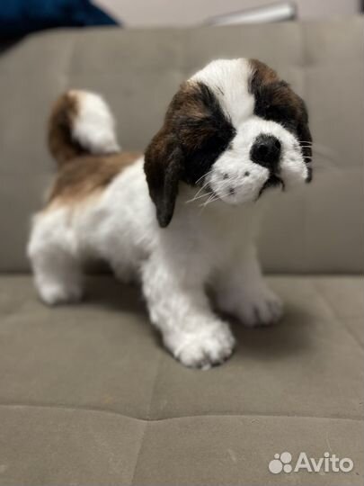 Щенок сербернара игрушка