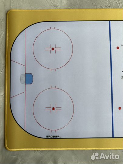 Коврик для мыши NHL Pittsburgh Penguins желтый