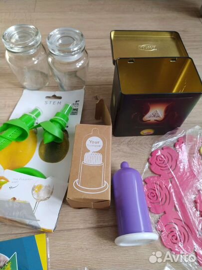 Кухонная утварь банки бутылки доски Новое