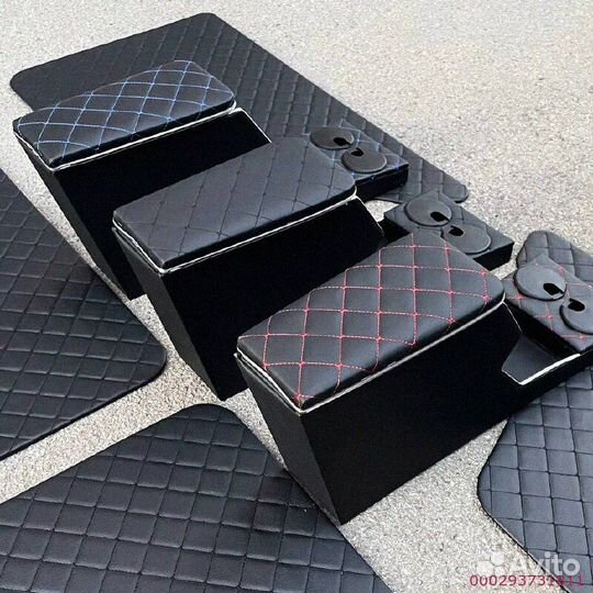 Подлокотник ваз 2107 классика черный люкс