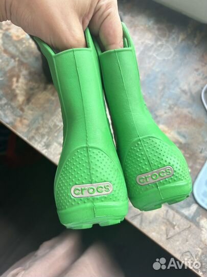 Резиновые сапоги crocs c9