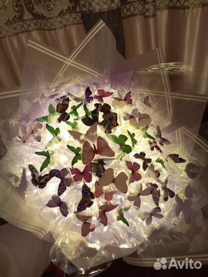 Букет из бабочек