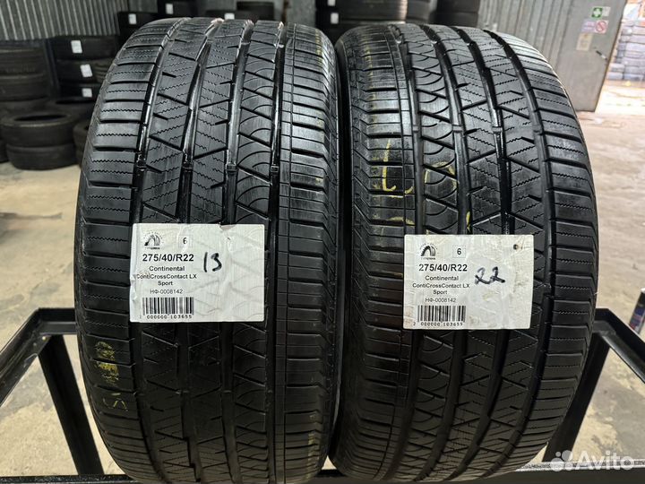 Continental ContiCrossContact LX Sport 275/40 R22 94Y