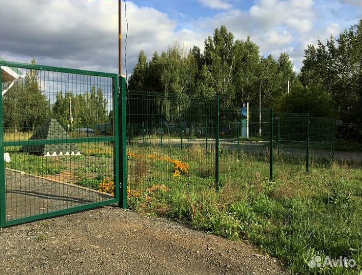 Забор из 3д сетки