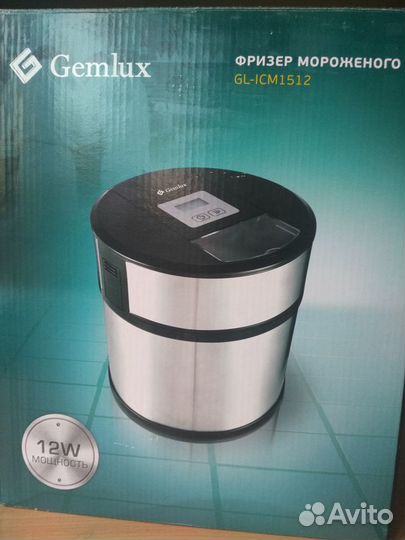 Фризер мороженого Gemlux gl-icm 1512
